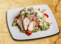 Салат Цезарь с курицей