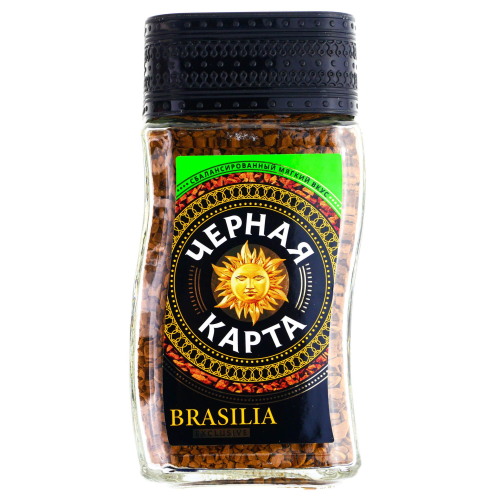 Кофе Черная Карта Бразилия 190гр