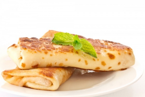 Блины с курицей
