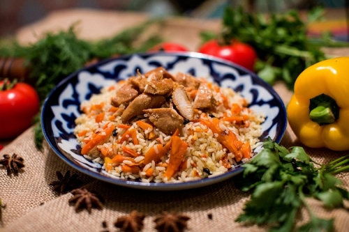 Плов с курицей