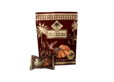 Финики с миндалем в темном шоколаде Siafa - 100г
