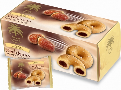 Печенье Асавер с кунжутом Siafa - 200г