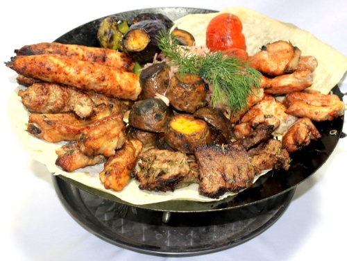 Садж из мяса