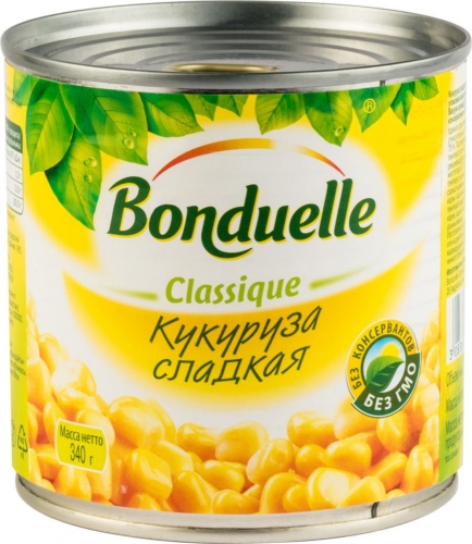 Кукуруза Бондюэль 425г
