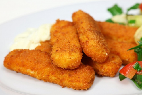 Куриные палочки в кляре