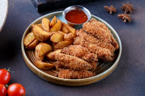 Куриные палочки в кляре