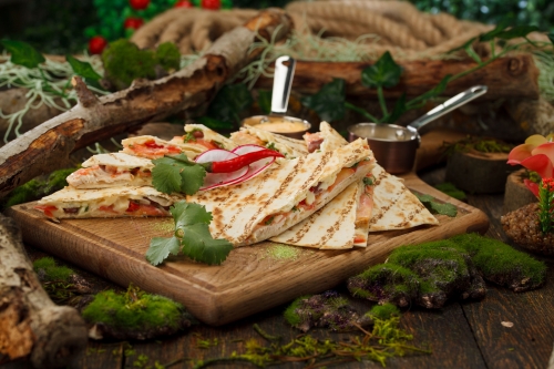 Кесадилья куриная