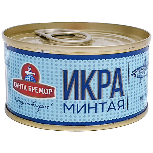 Икра деликатесная минтая люкс ж/б