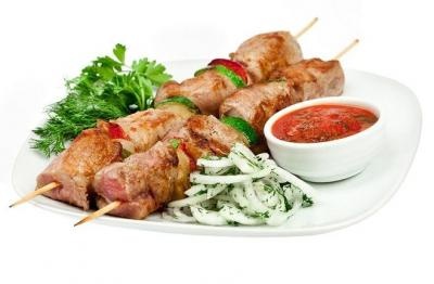 Шашлык из белого мяса