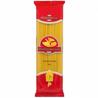 Макароны ШЕБЕКИНСКИЕ спагетти 450г