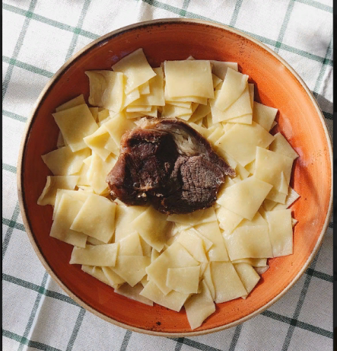 Хинкал Кумыкский с сушеным мясом