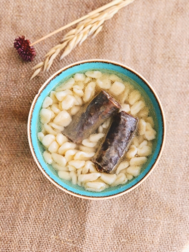 Хинкал Лакский с сушеной колбасой