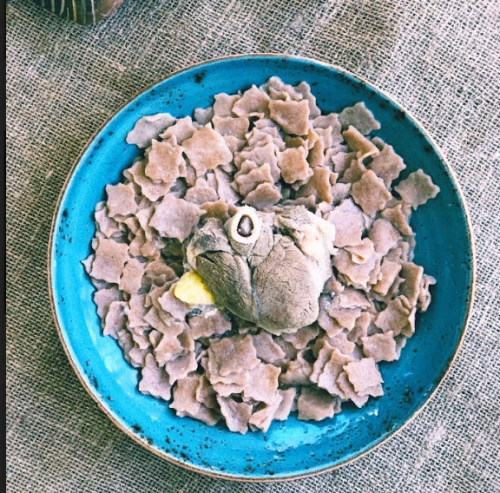 Хинкал Лезгинский из цельнозерновой муки с бараниной