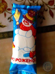 Мороженое Снеговик