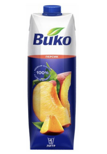 Натуральный сок  "Вико" Персик