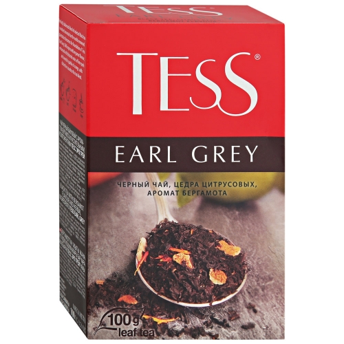 Чай Tess Earl Grey черный 100г