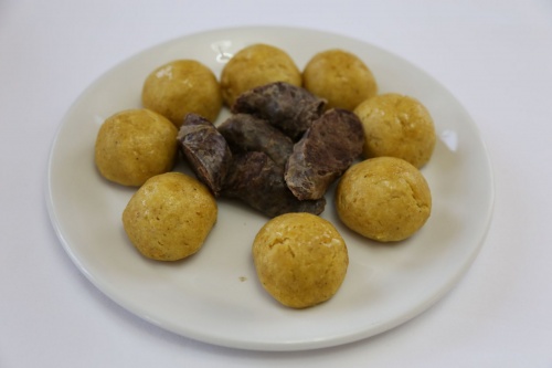 Хинкал Кукурузный со свежим мясом 