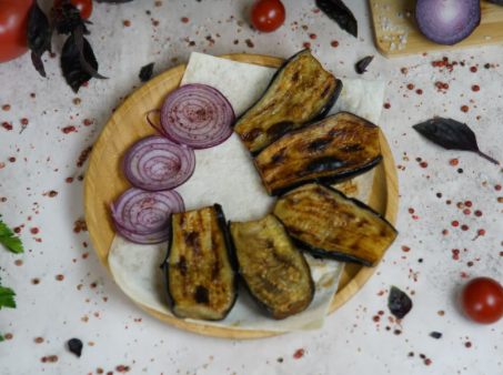 Шашлыки Баклажан с курдюком