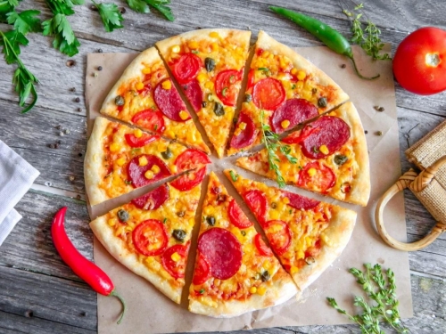 Пицца тестовая 15