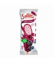 Мороженое слив. ежевика черника Soletto Frutta 60гр