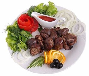 Шашлык  из почек