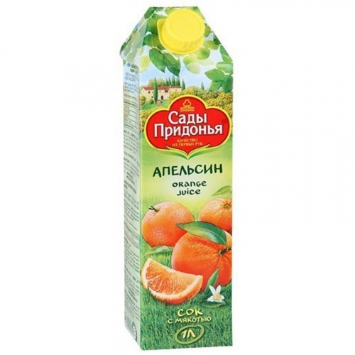 Натуральный сок Сады Придонья Апельсин