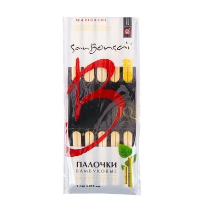 Палочки бамбуковые 5х210 мм