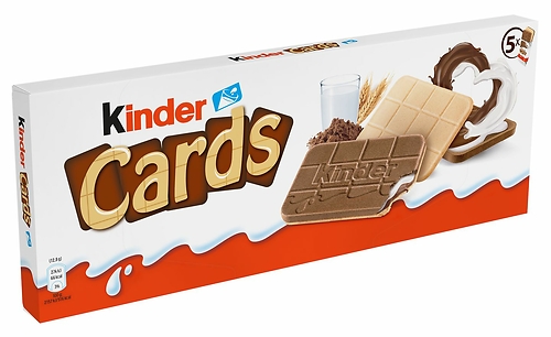 Шоколадно-молочные печенье kinder Gards