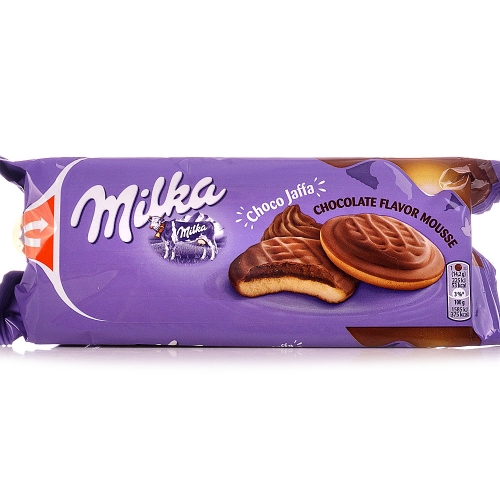 Печенье джафа милка с шоколадным муссом