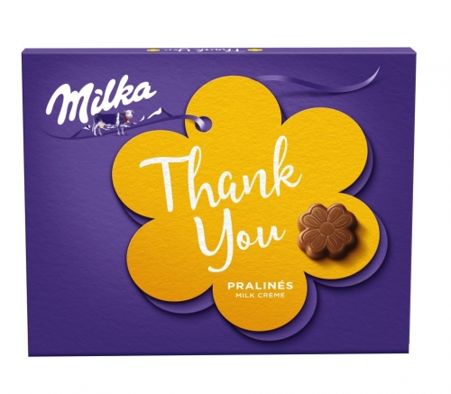 Конфеты милка pralines milk creme молочный шоколад