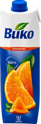 Натуральный сок  Вико Апельсин