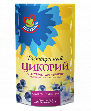 Растворимый цикорий с экстрактом черники
