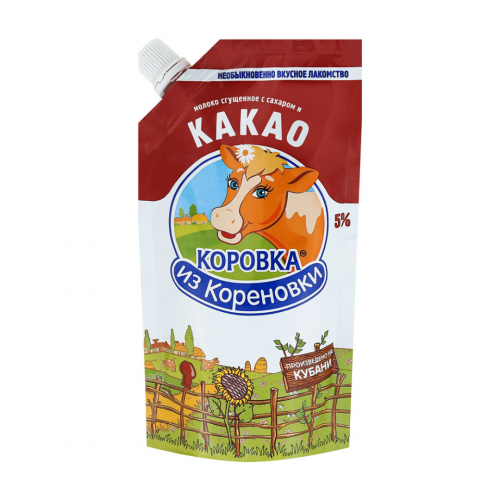 Сгущенка "Коровка из Кореновки" какао 5% 