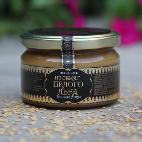 Урбеч из белого льна 250гр 