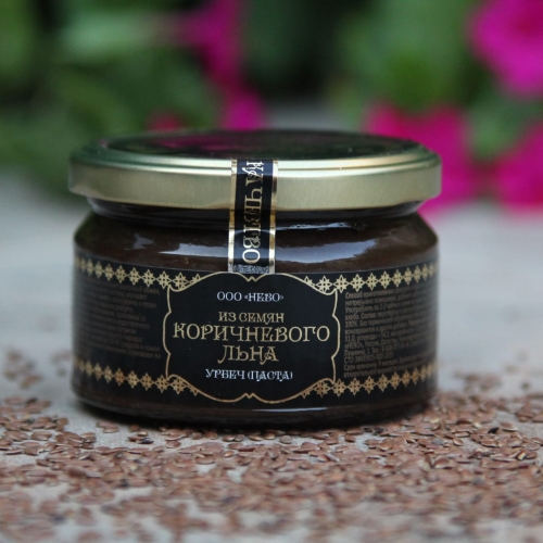 Урбеч из коричневого льна 250гр