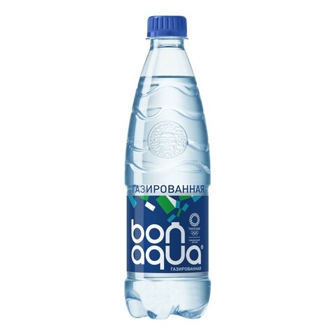 Вода БонАква с газом 