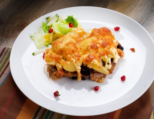 Мясо по-французски