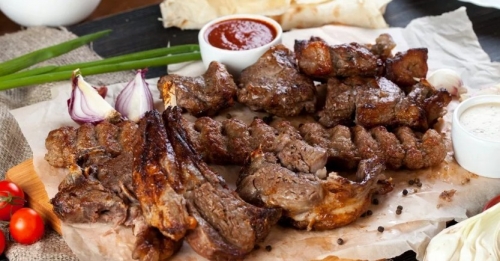 Шашлык из баранины Ассорти