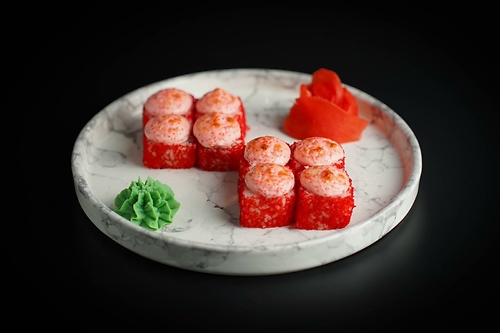 Запеченный ролл Калифорния