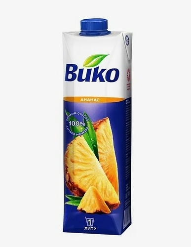 Сок натуральный "Вико" Ананас