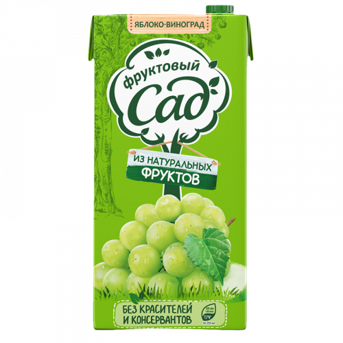 Сок Фруктовый сад Виноград