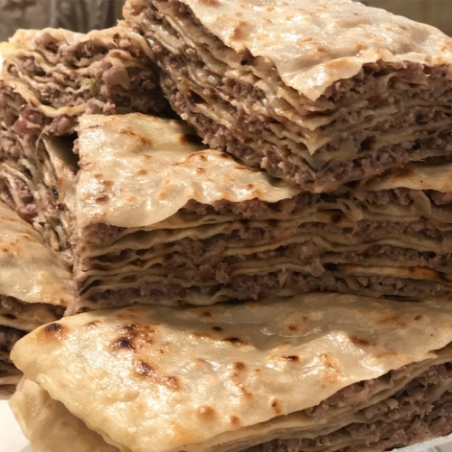 Тонкое чуду с мясом