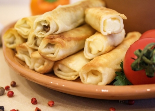 Блины с мясом 