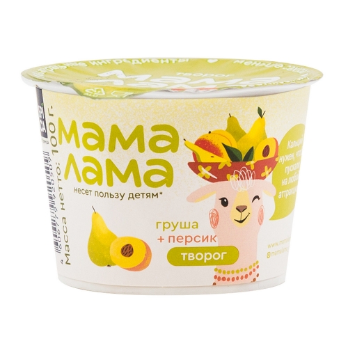 Мама лама груша-персик