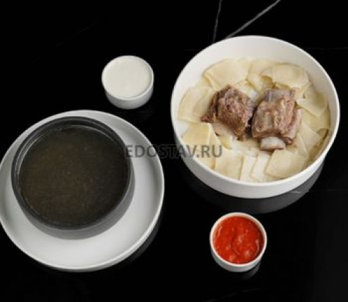 Кумыкский хинкал с сушеным мясом