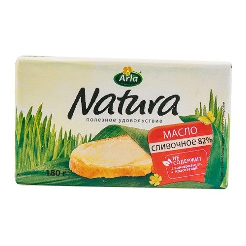 АРЛА масло натура 500гр 82%