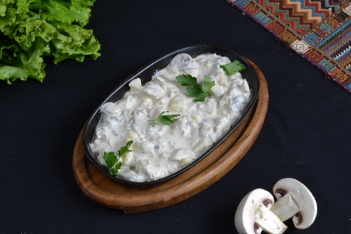 Курица в сливочном соусе