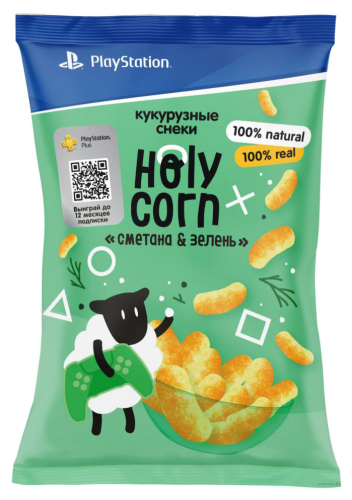 Кукурузные палочки Сметана-зелень-перец 50г