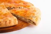 Даргинское чуду с сушеной колбасой и картошкой
