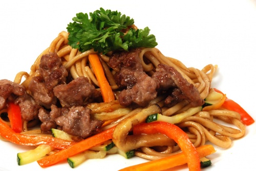 Лапша Удон с мясом